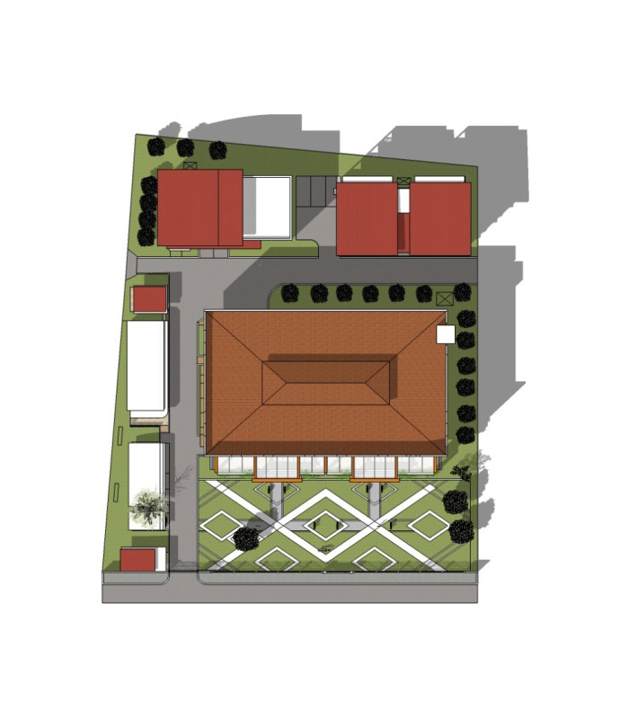 Proposed Roi-Et National Museum layout planning